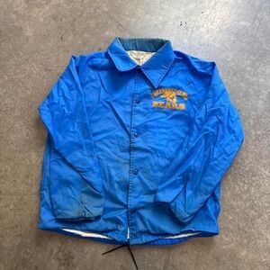 Vintage 70's Cal State Berkley Bears Sears Satin Jacket Size Medium